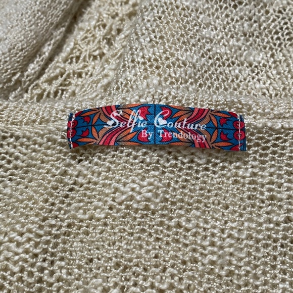 Selfie Couture by Trendology Crochet Knit Sweater - Picture 5 of 5